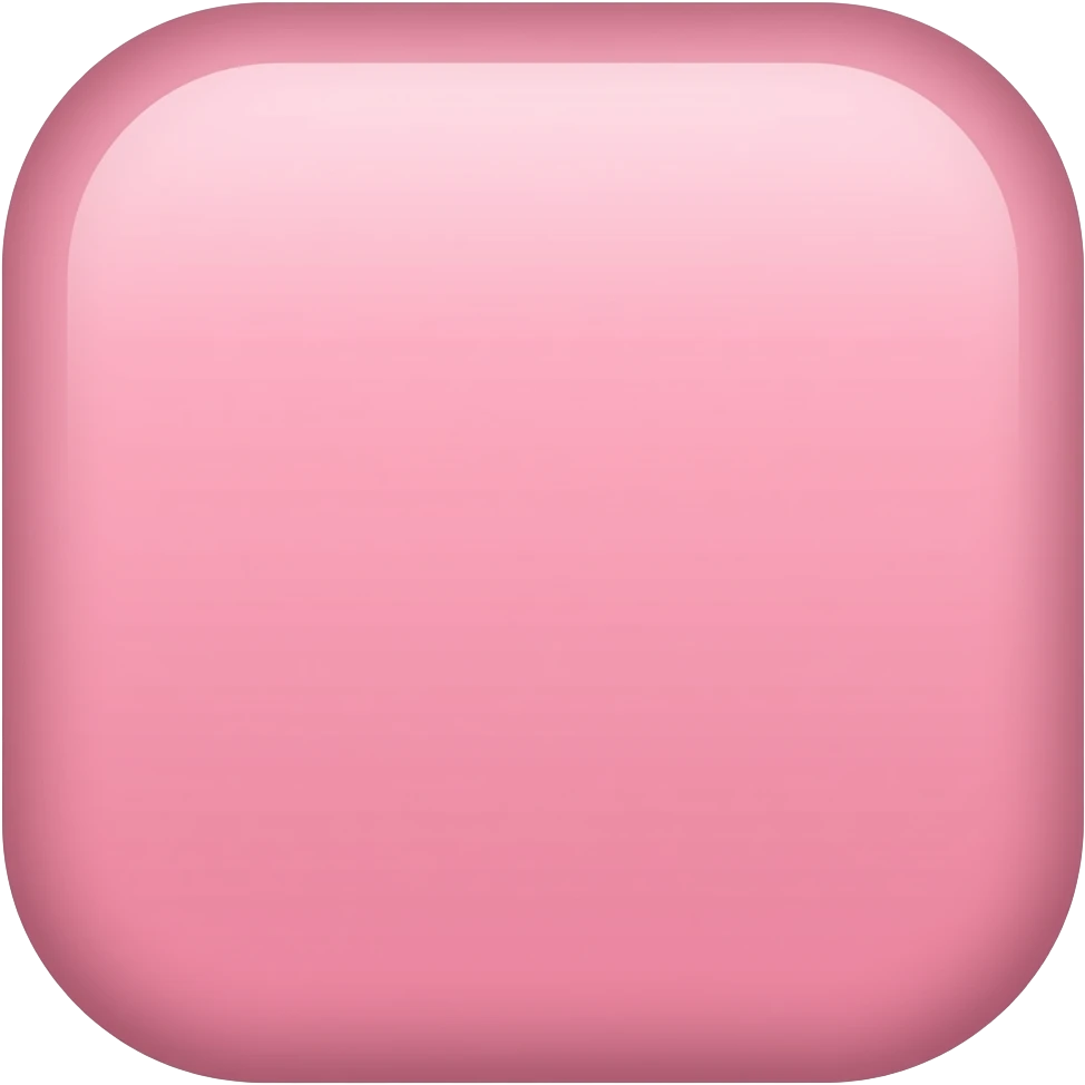 Crie um emoji de quadrado Rosa Claro emoji