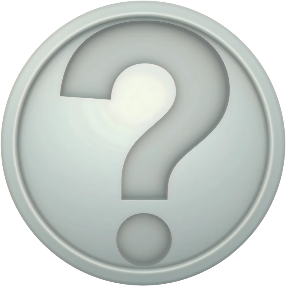 Pregunta emoji