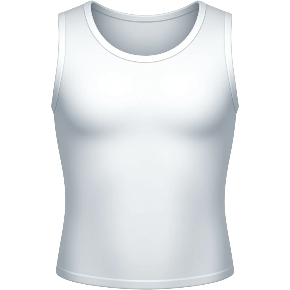 White Tank Top emoji