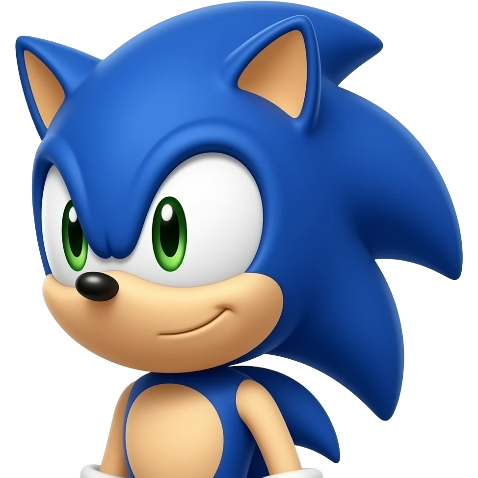 Sonic the hedgehog emoji