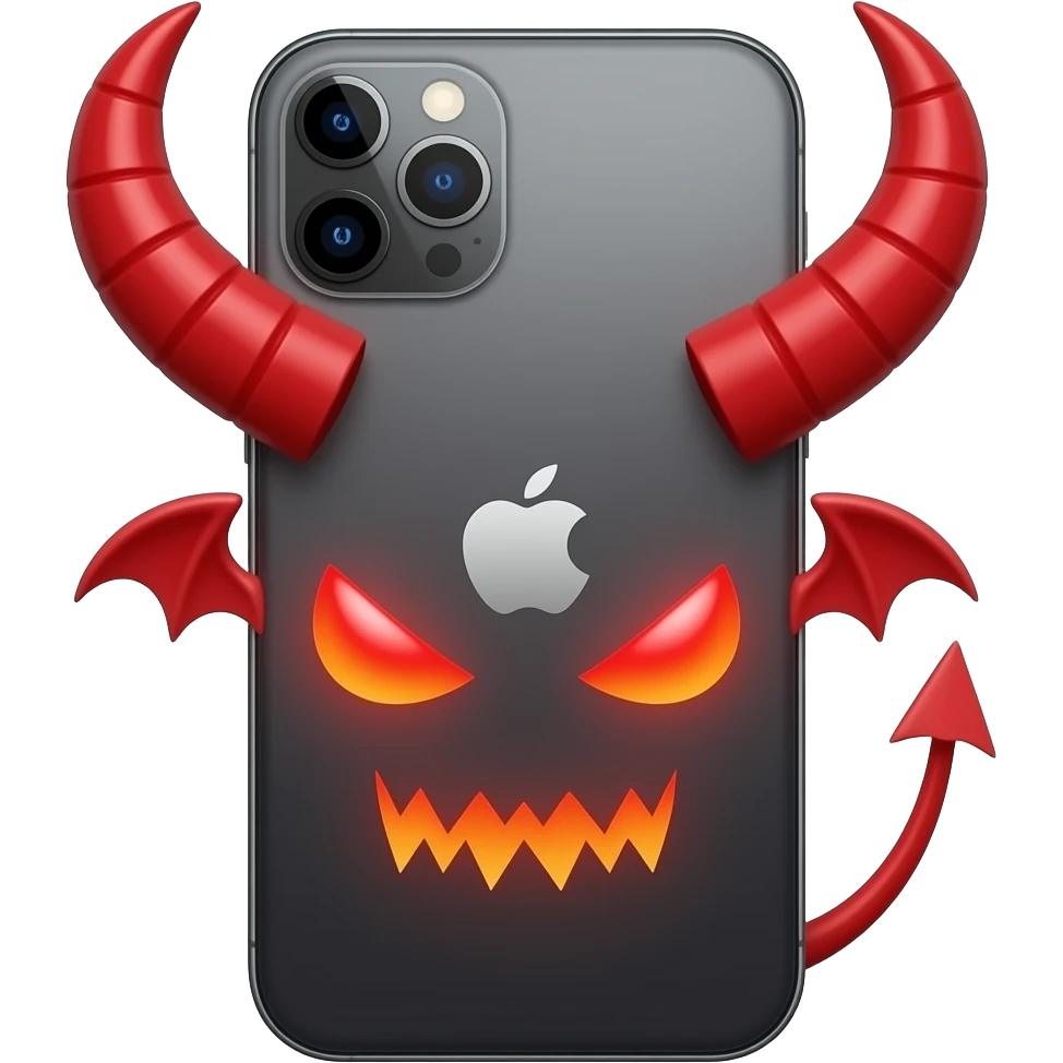 demonio iphone 17 emoji