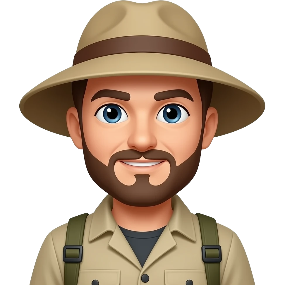 Explorers man emoji