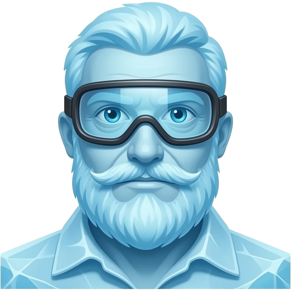 🥶♂️🥽 emoji