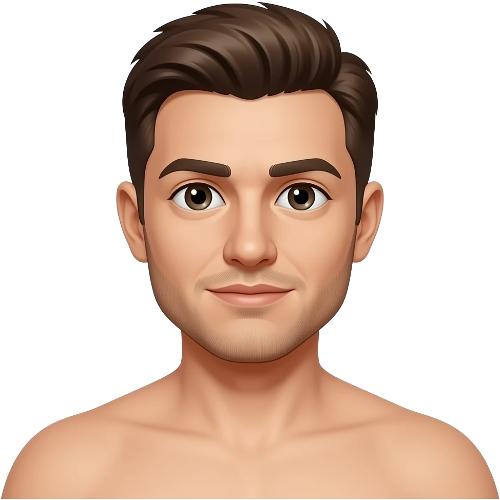Naked  man emoji