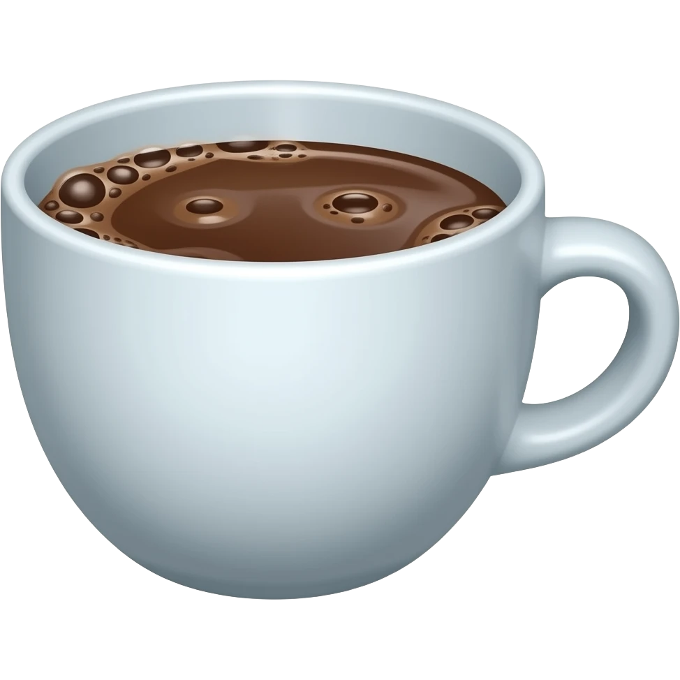 hot chocolate emoji