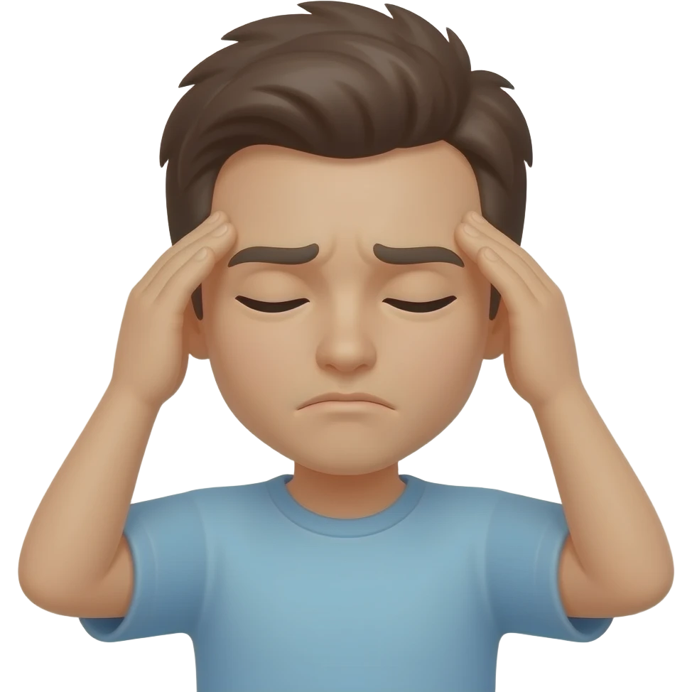 Headache emoji