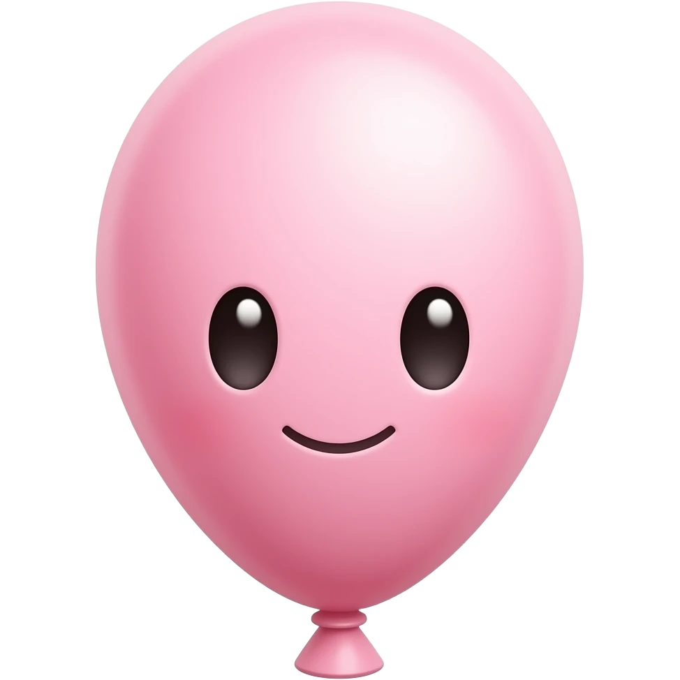 Light pink cute emoji