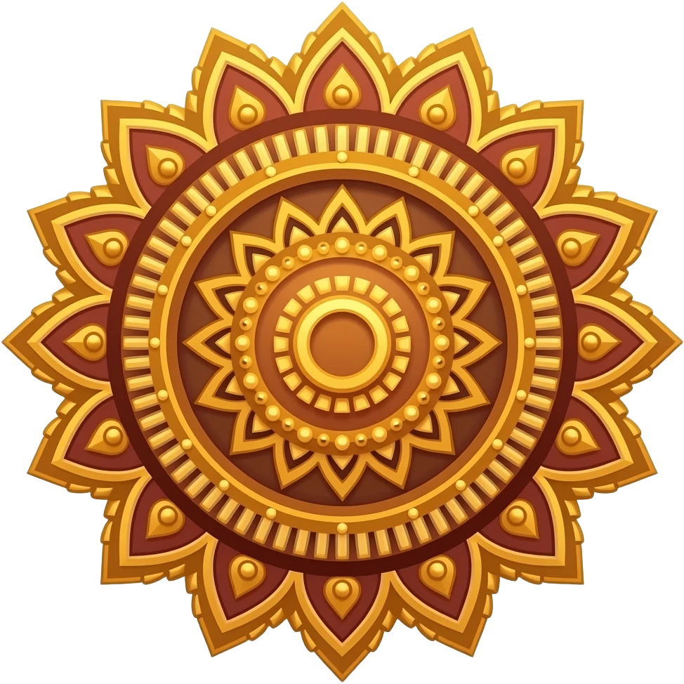 Navaratri decor emoji