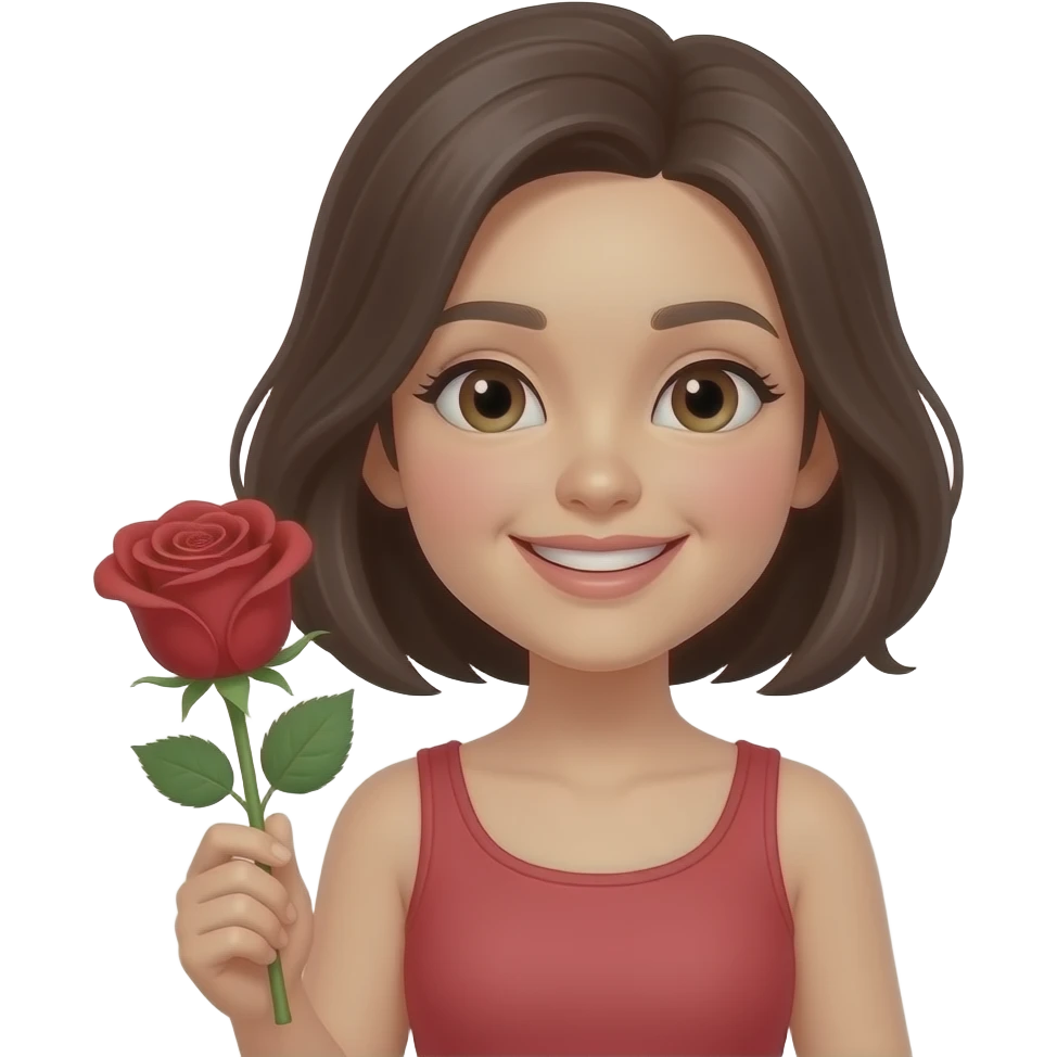 😊🌹 emoji