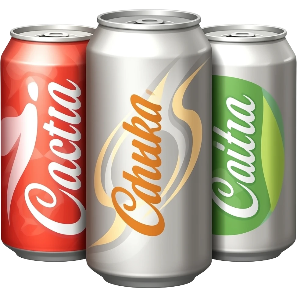 drink cans emoji