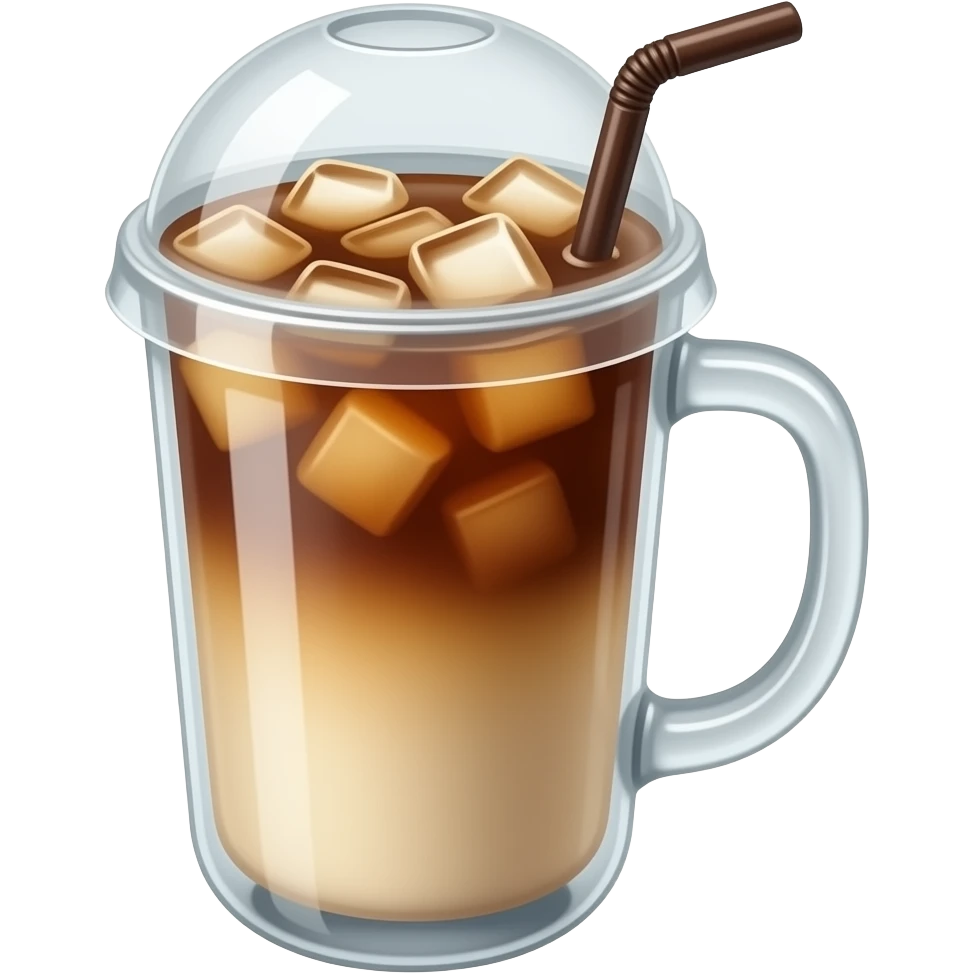 iced tea latte emoji