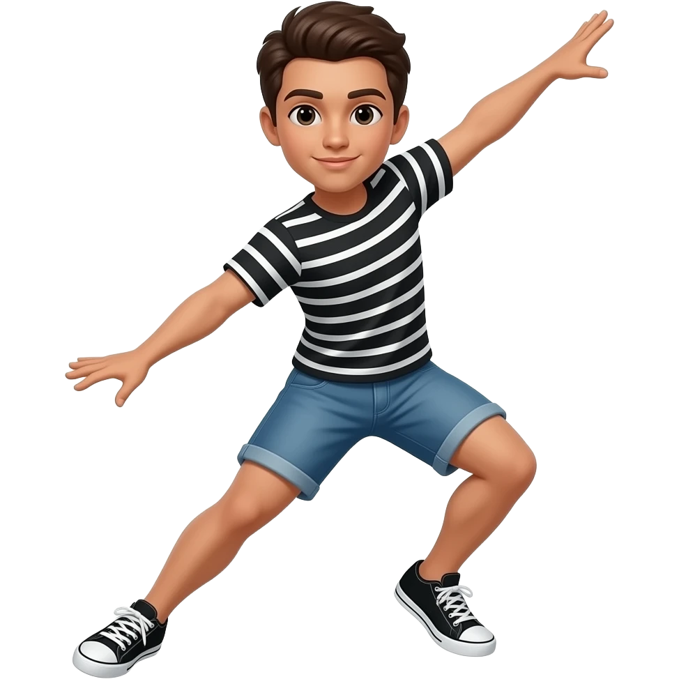Quelq'un qui fait six seven emoji