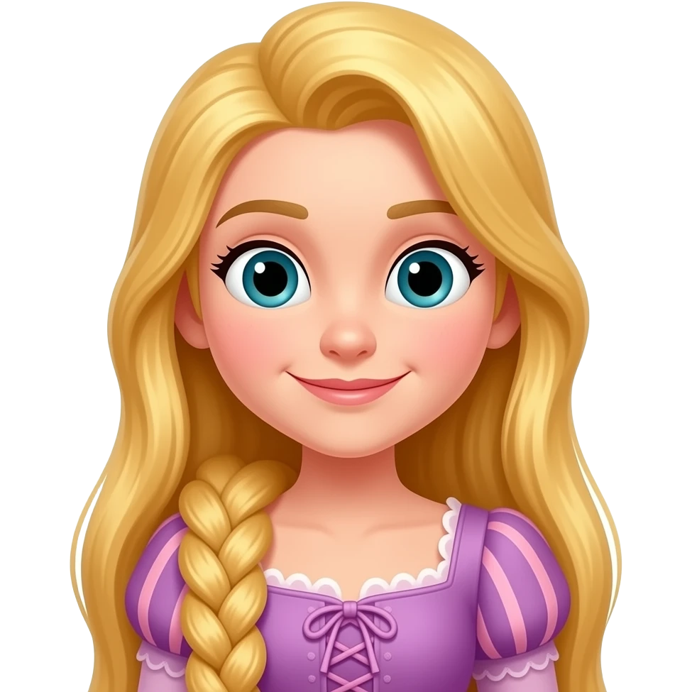 Rapunzel emoji