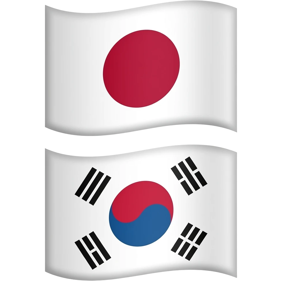 🇯🇵🇰🇷 emoji