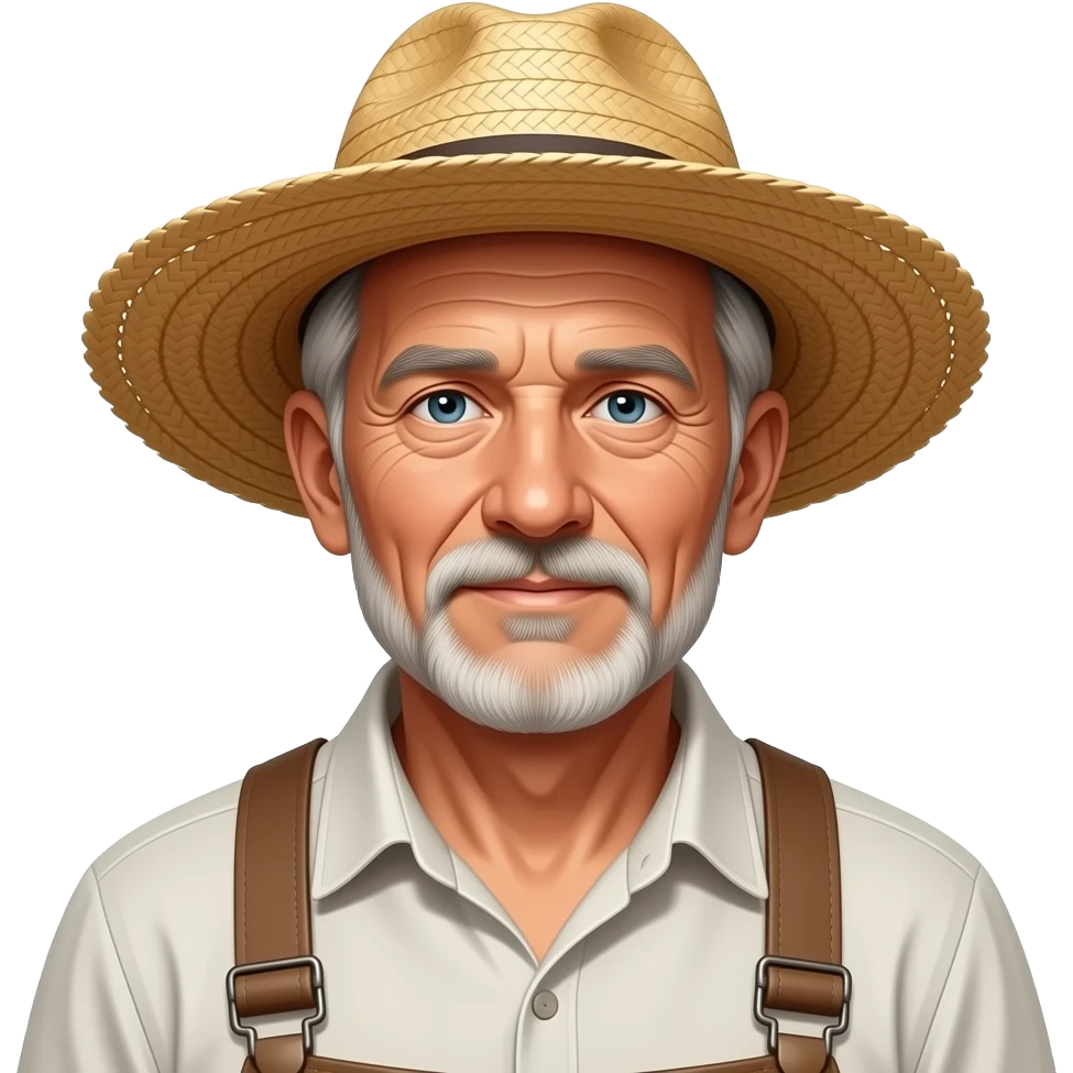 old farmer emoji