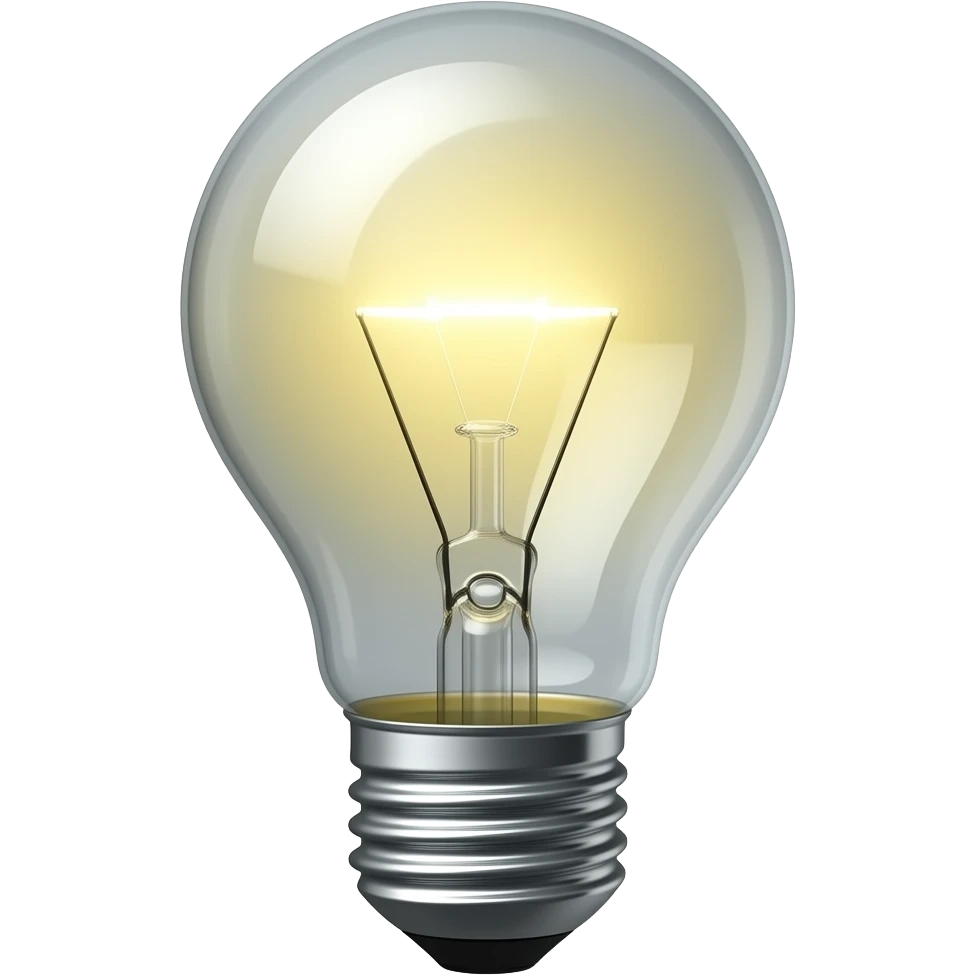 bombilla encendida emoji
