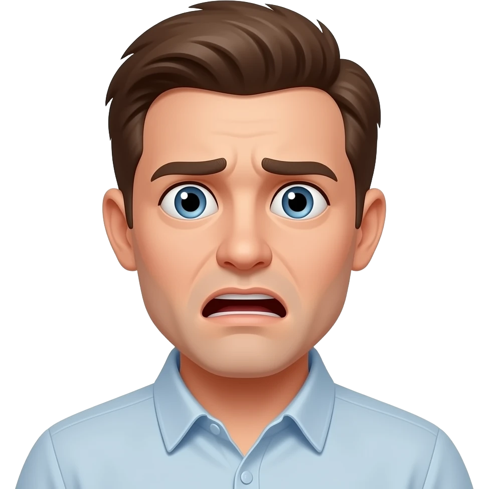scared emoji