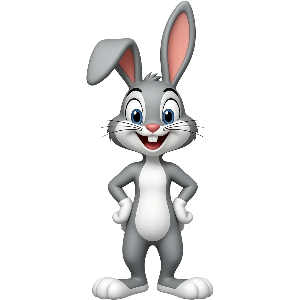 Bugs bunny emoji