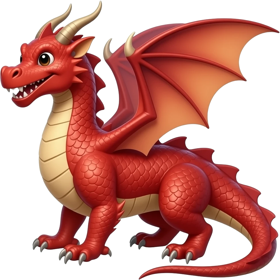 Dragón rojo emoji