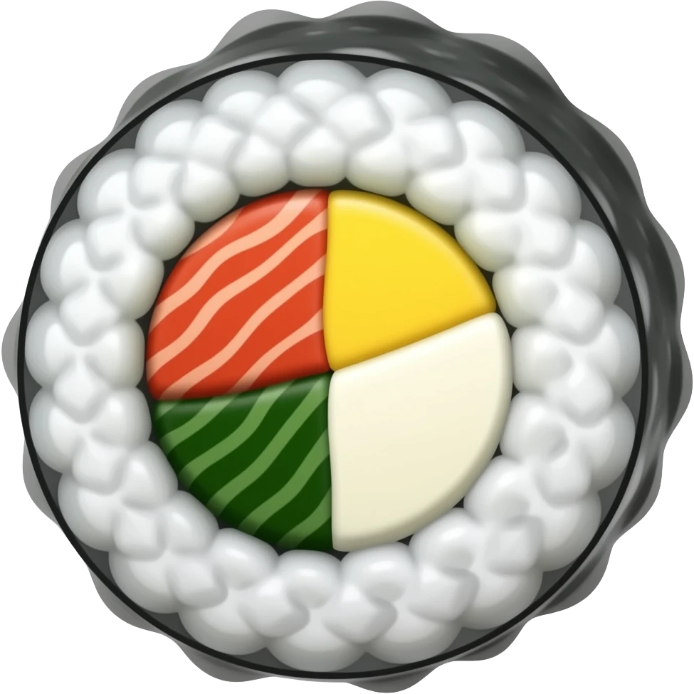 kimbap emoji