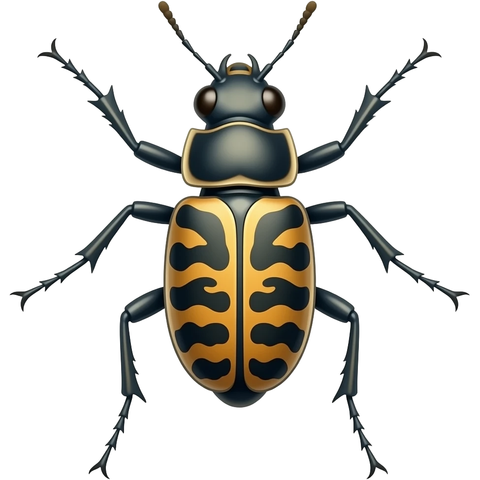 Tiger beetle emoji