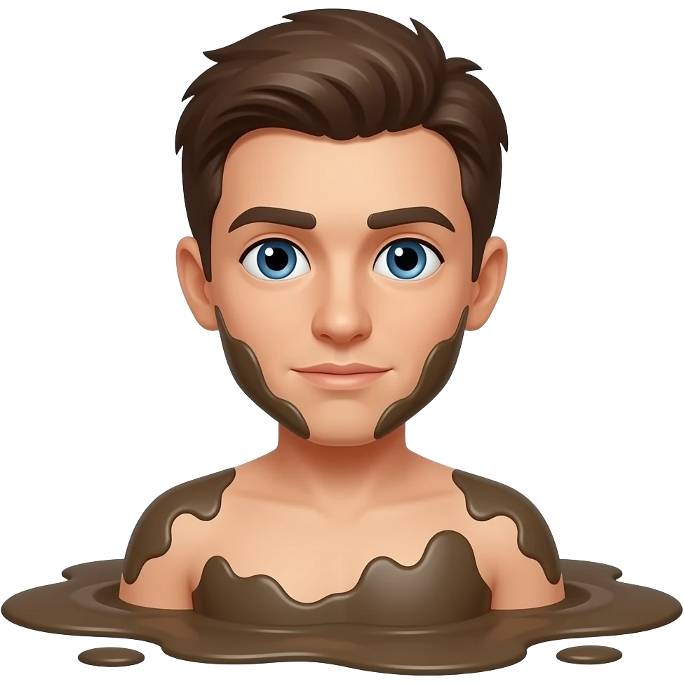 Out the mud emoji