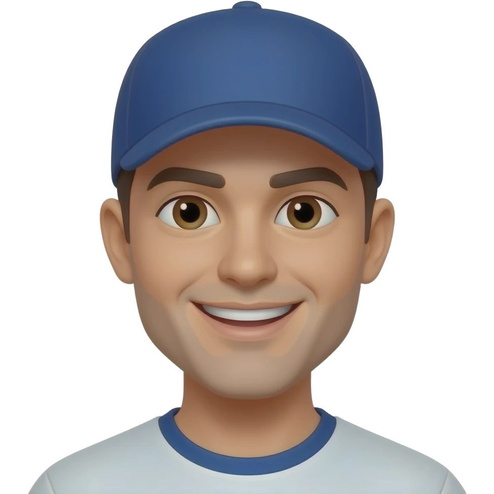 😁🧢 emoji