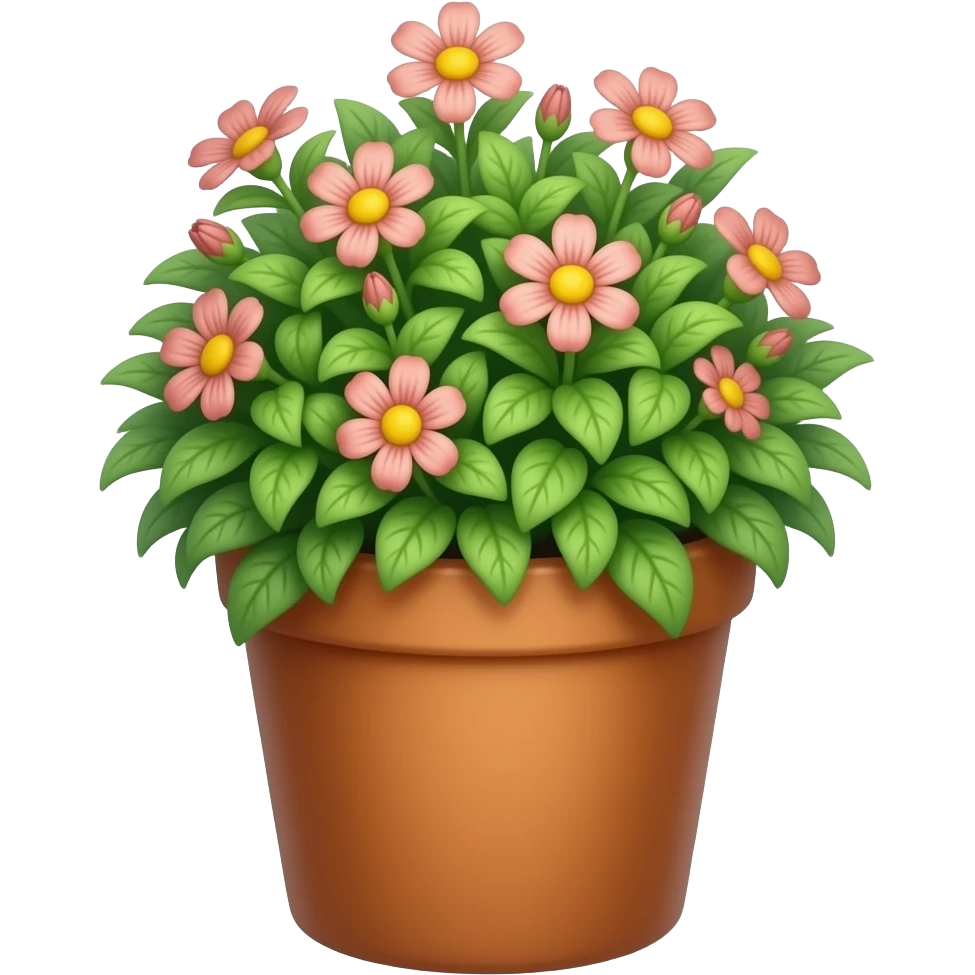 flower pot emoji