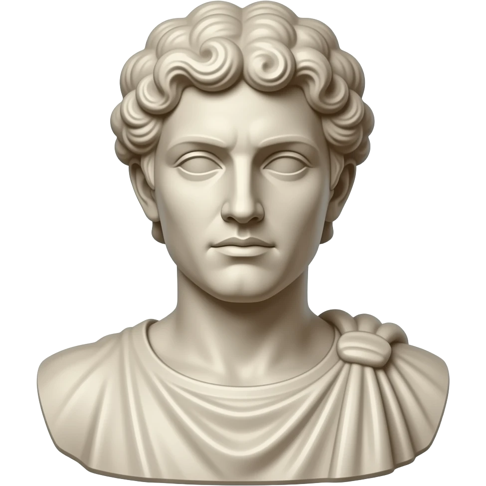 stone statue of greeks emoji