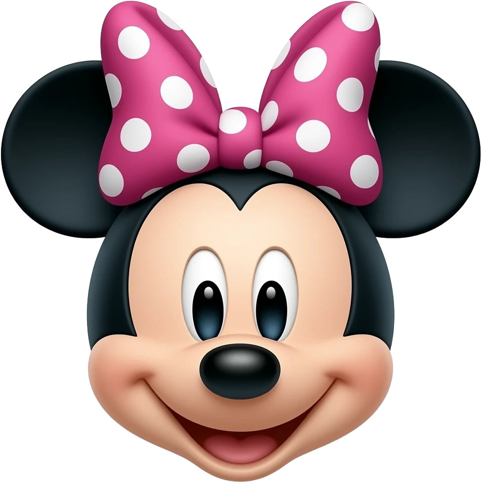 Minnie mouse emoji