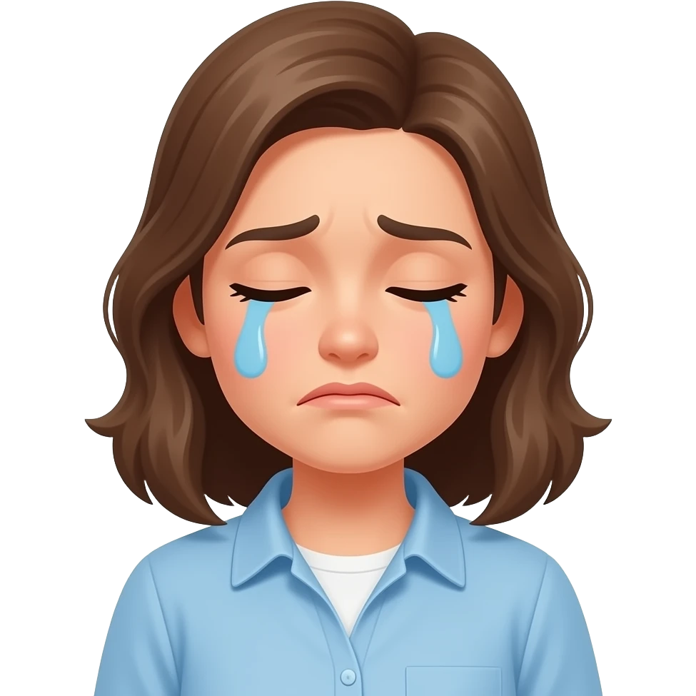 woman fatigue emoji