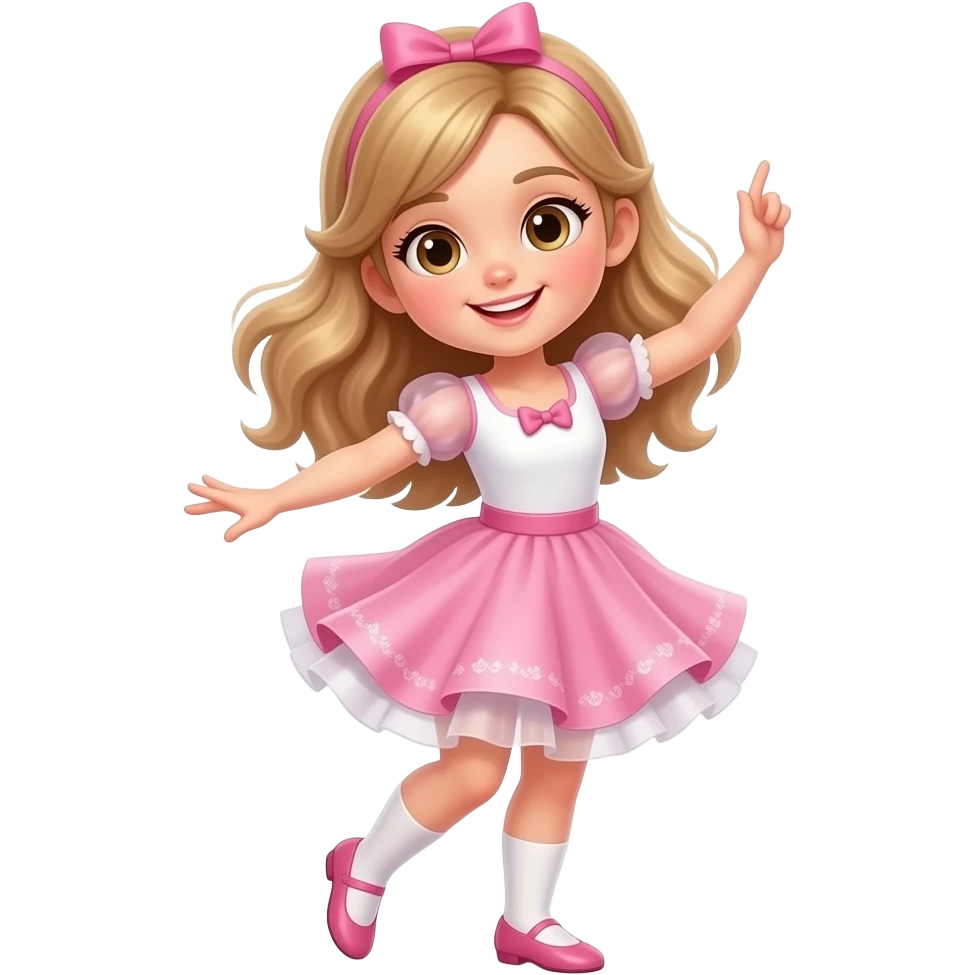 بنت ترقص emoji