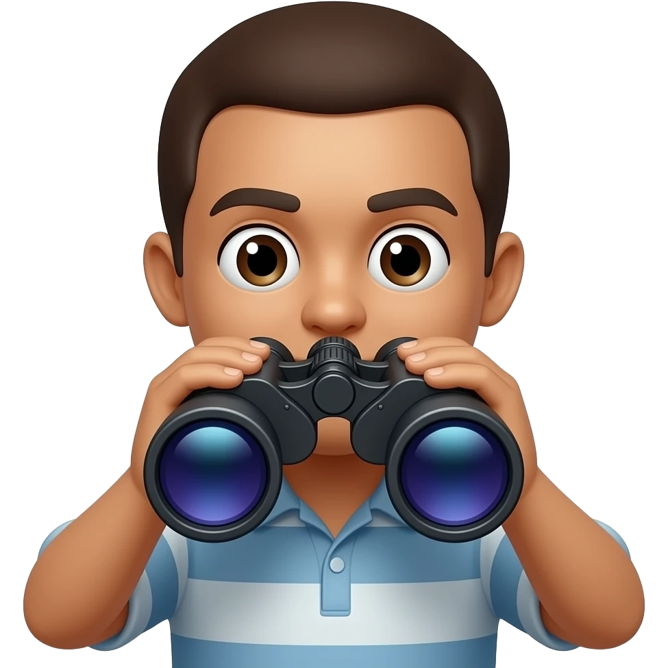 Benoculars eyes skin colour funny emoji