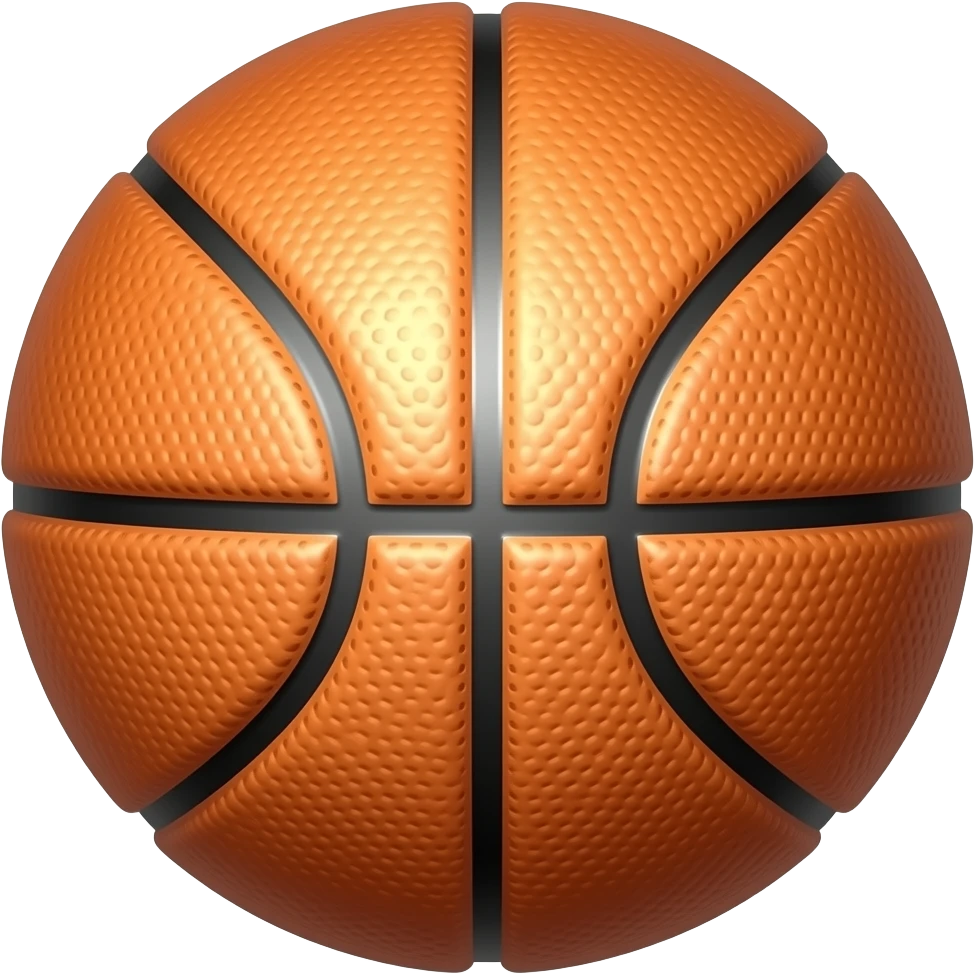 Basketball missing hoop emoji
