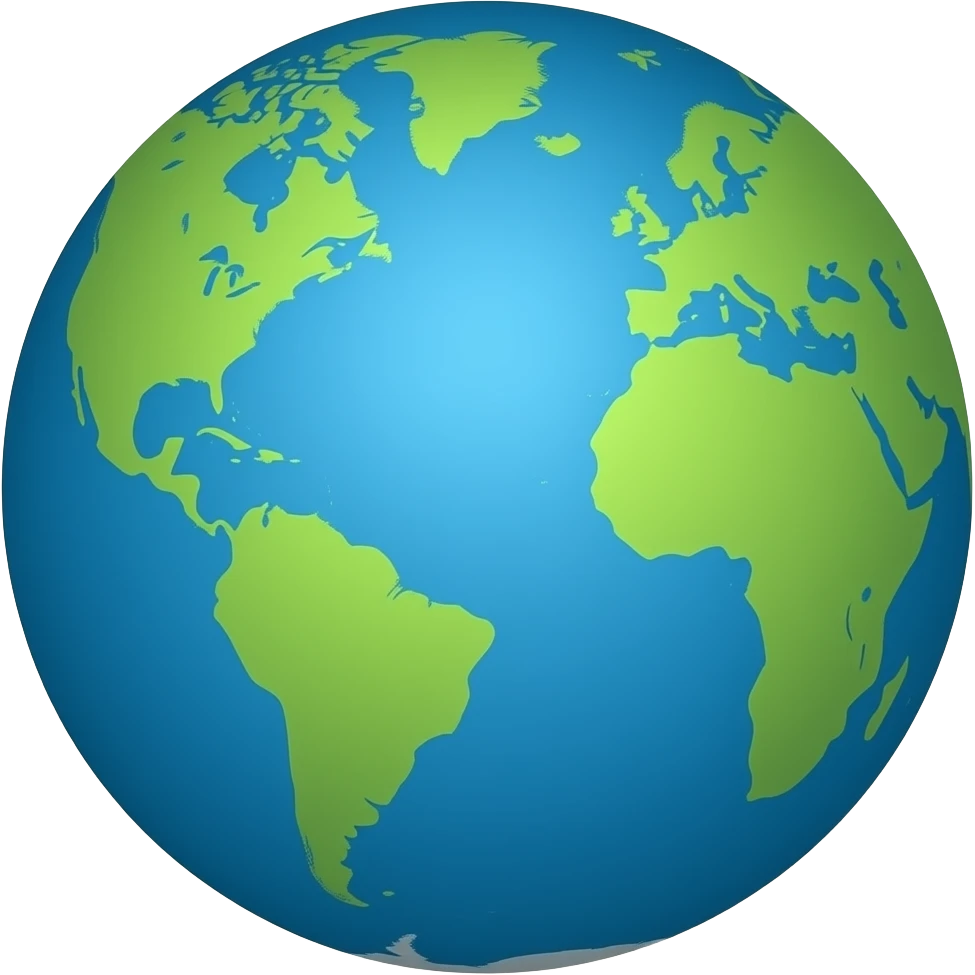 website icon earth emoji
