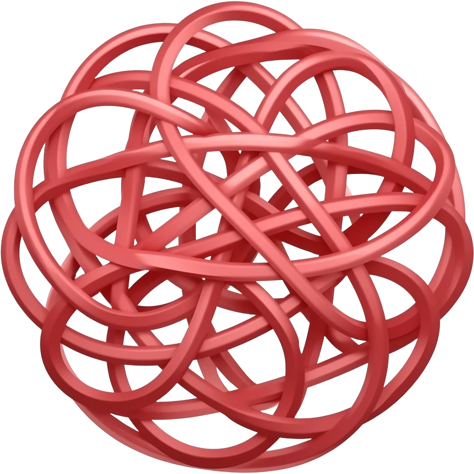Add red string emoji