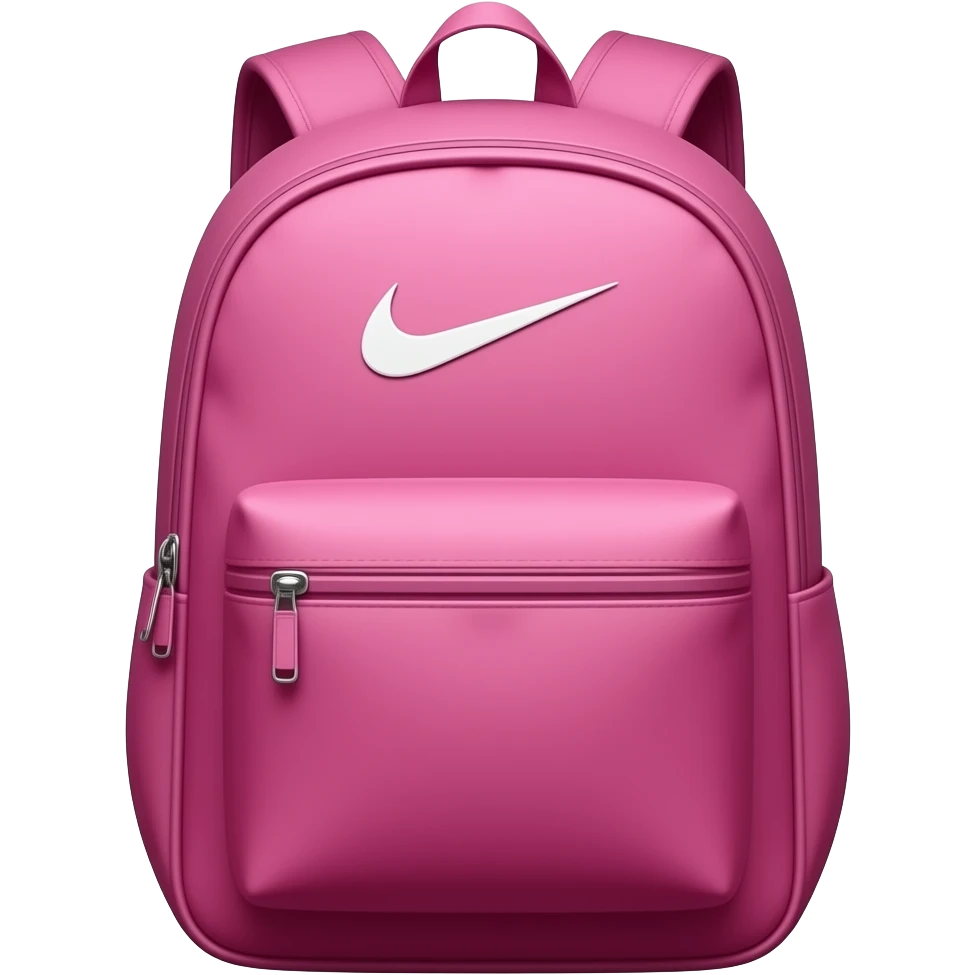 A pink nike elite backpack emoji | AI Emoji Generator