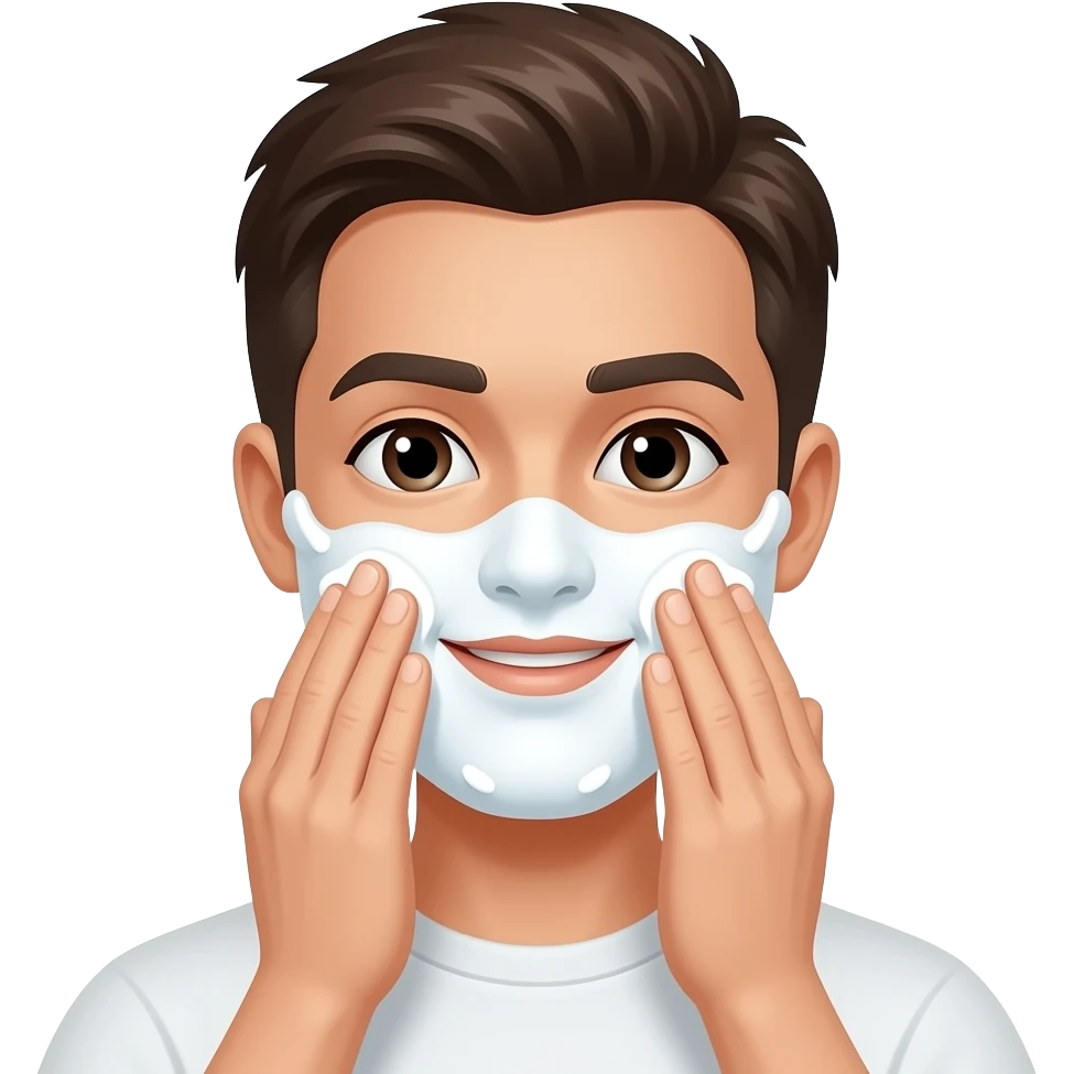 face wash emoji
