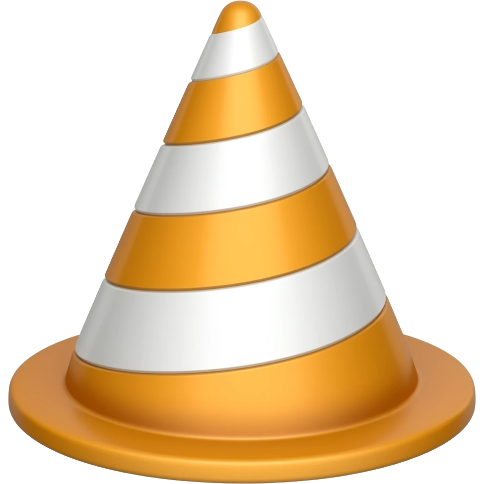 Cone emoji