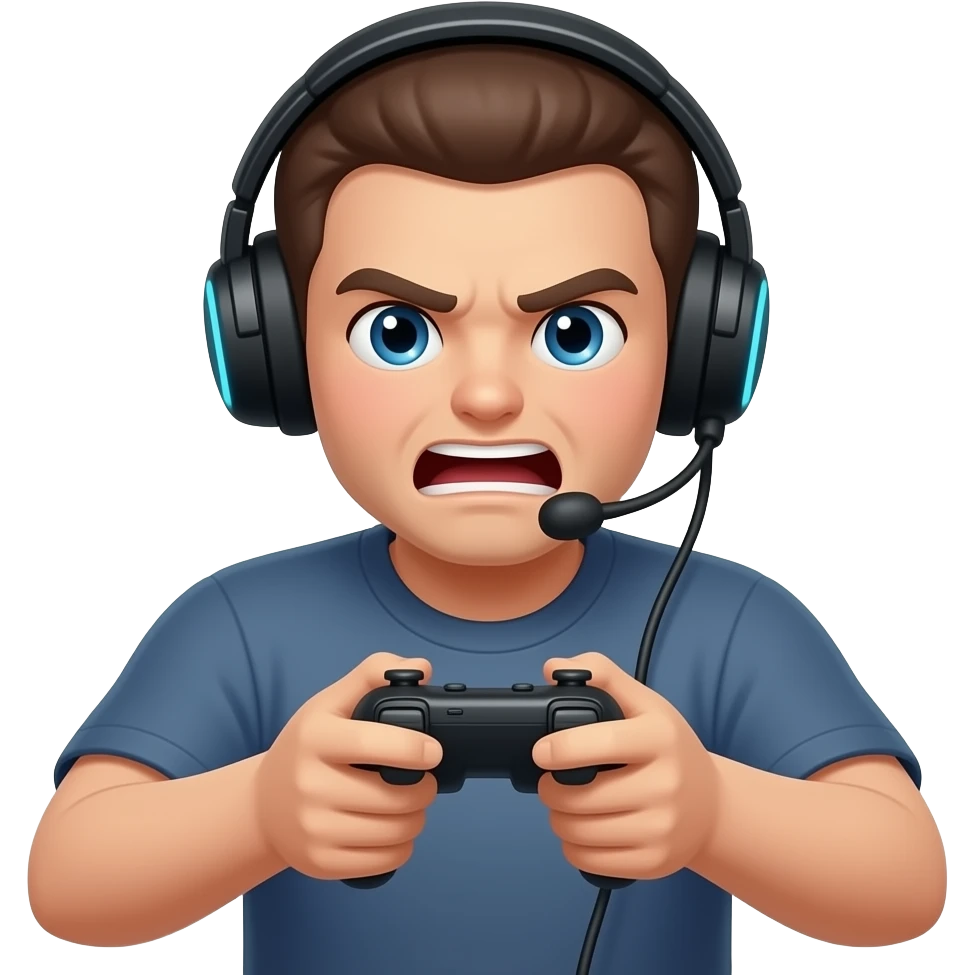 Playing killing player emoji
