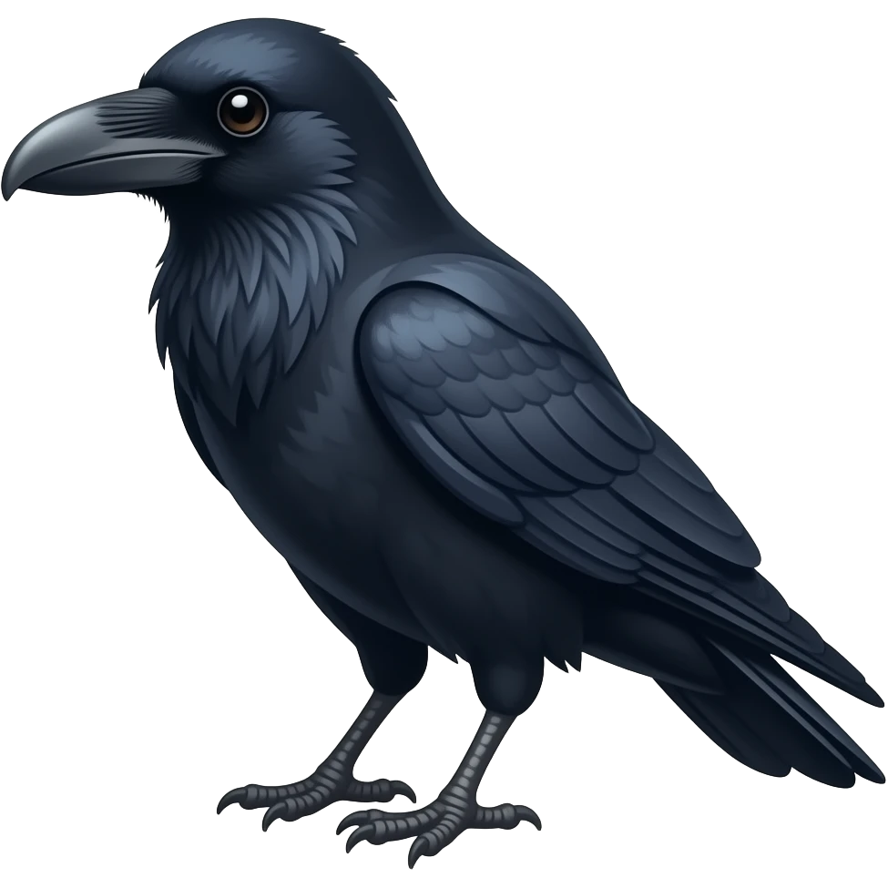 Raven emoji
