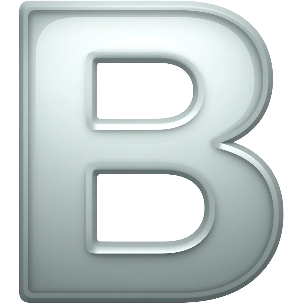 b emoji