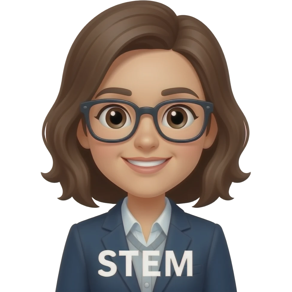найкраща  вчителька по STEM emoji