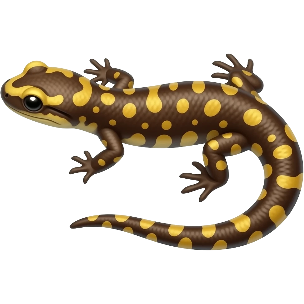 Fire salamander emoji