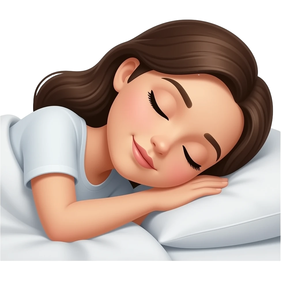 women sleeping emoji