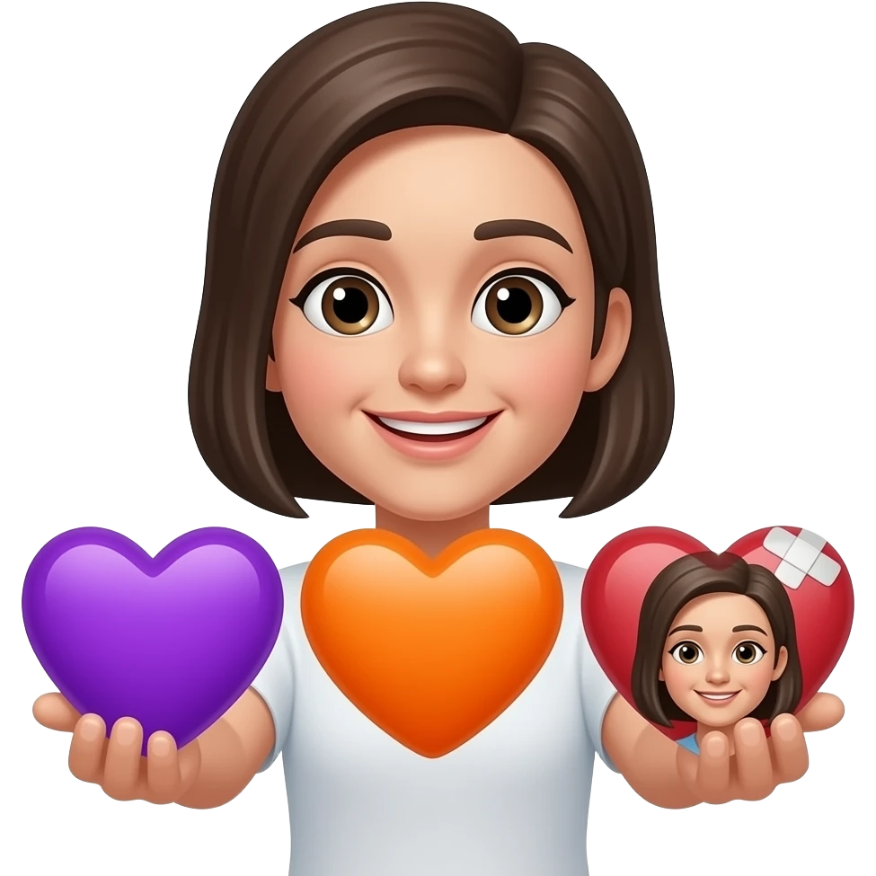 💜🧡❤️‍🩹 emoji