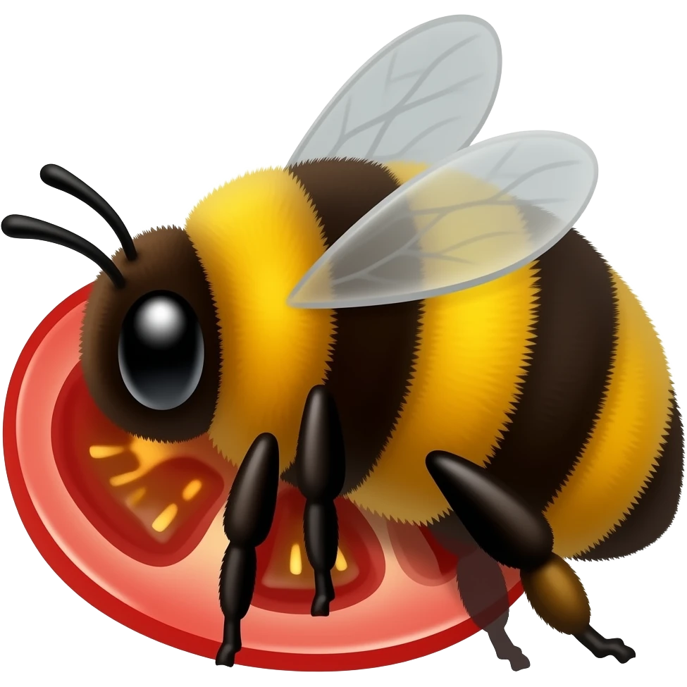 Sweet Date Tomatoes, Brought to You by Chubby Bumblebees emoji