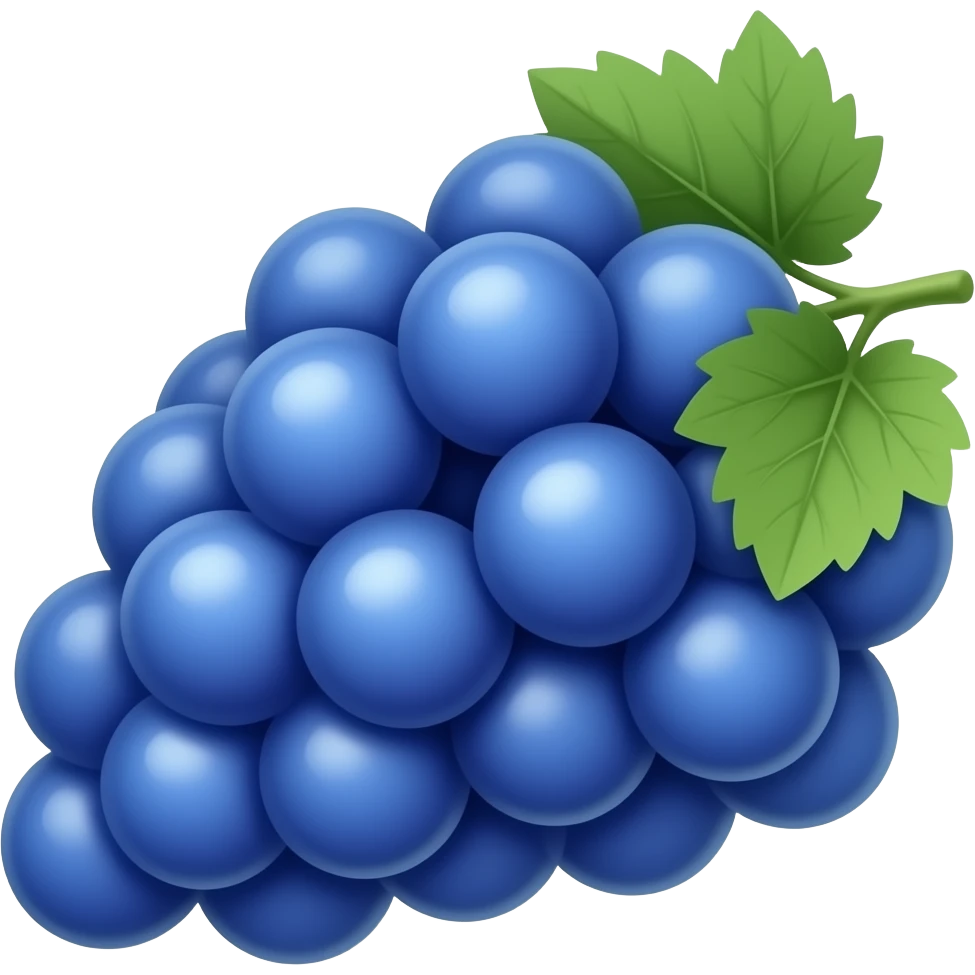 blue grape emoji
