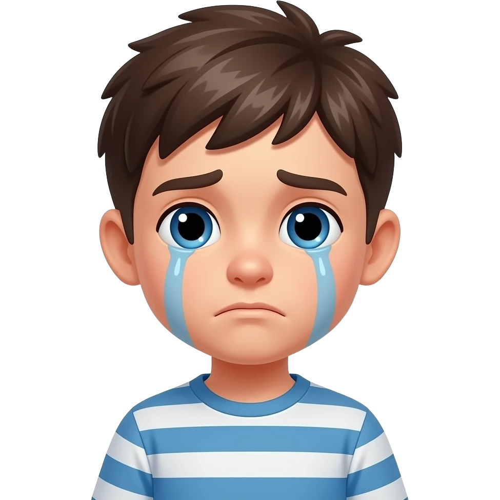 the boy tired emoji