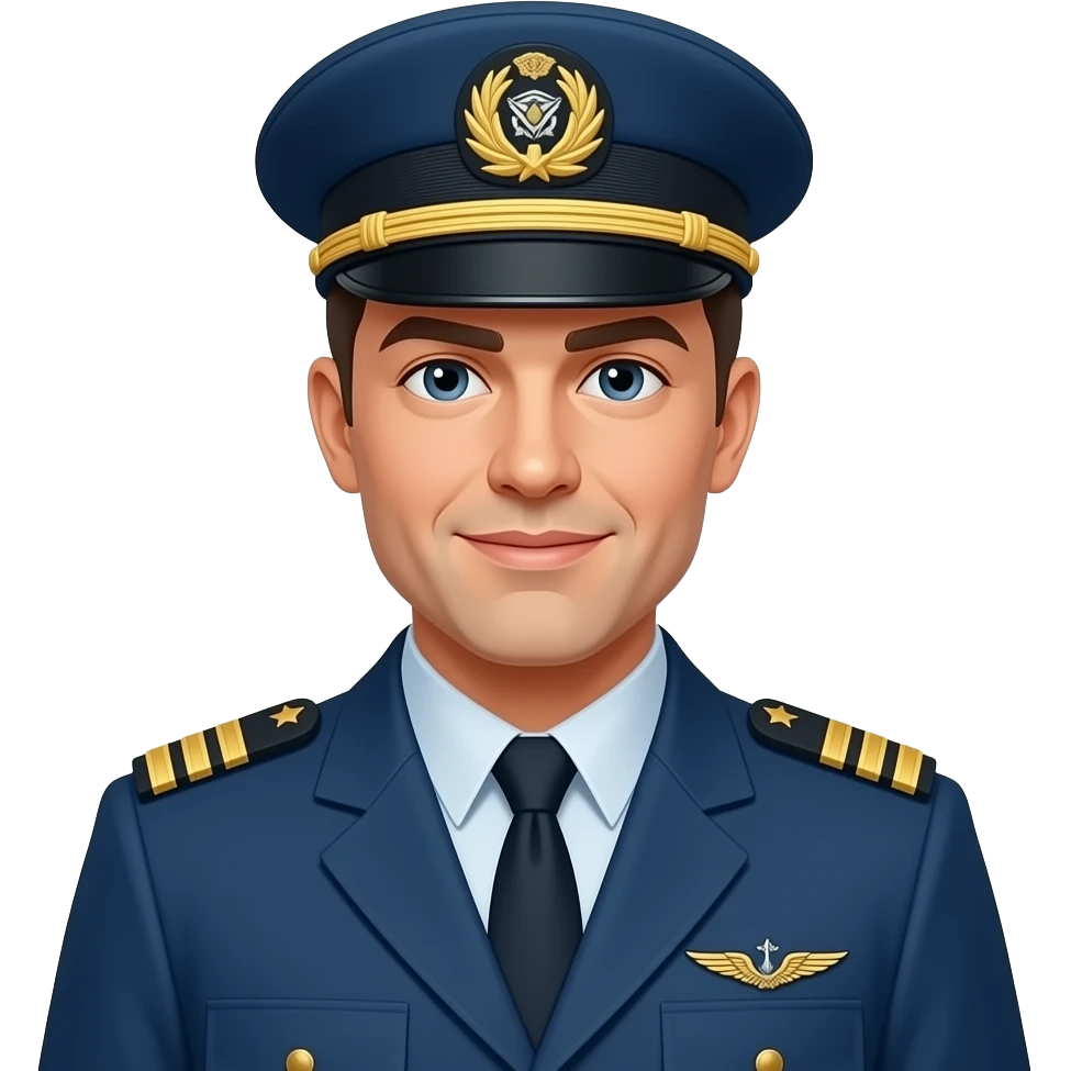gradi per aviazione comandante emoji
